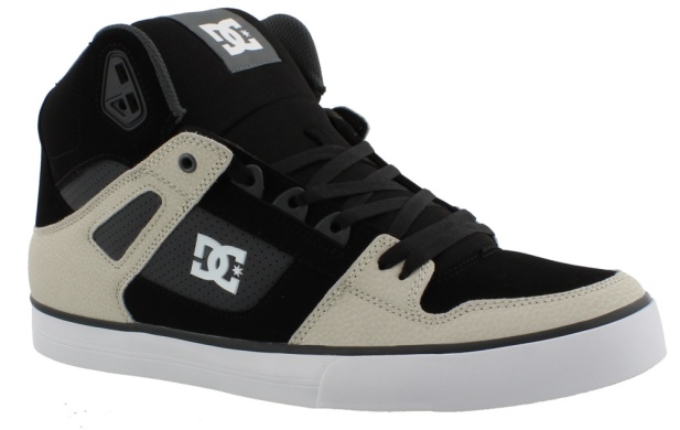 DC Shoes PURE HIGH-TOP WC XKSC Black/Grey/Brown